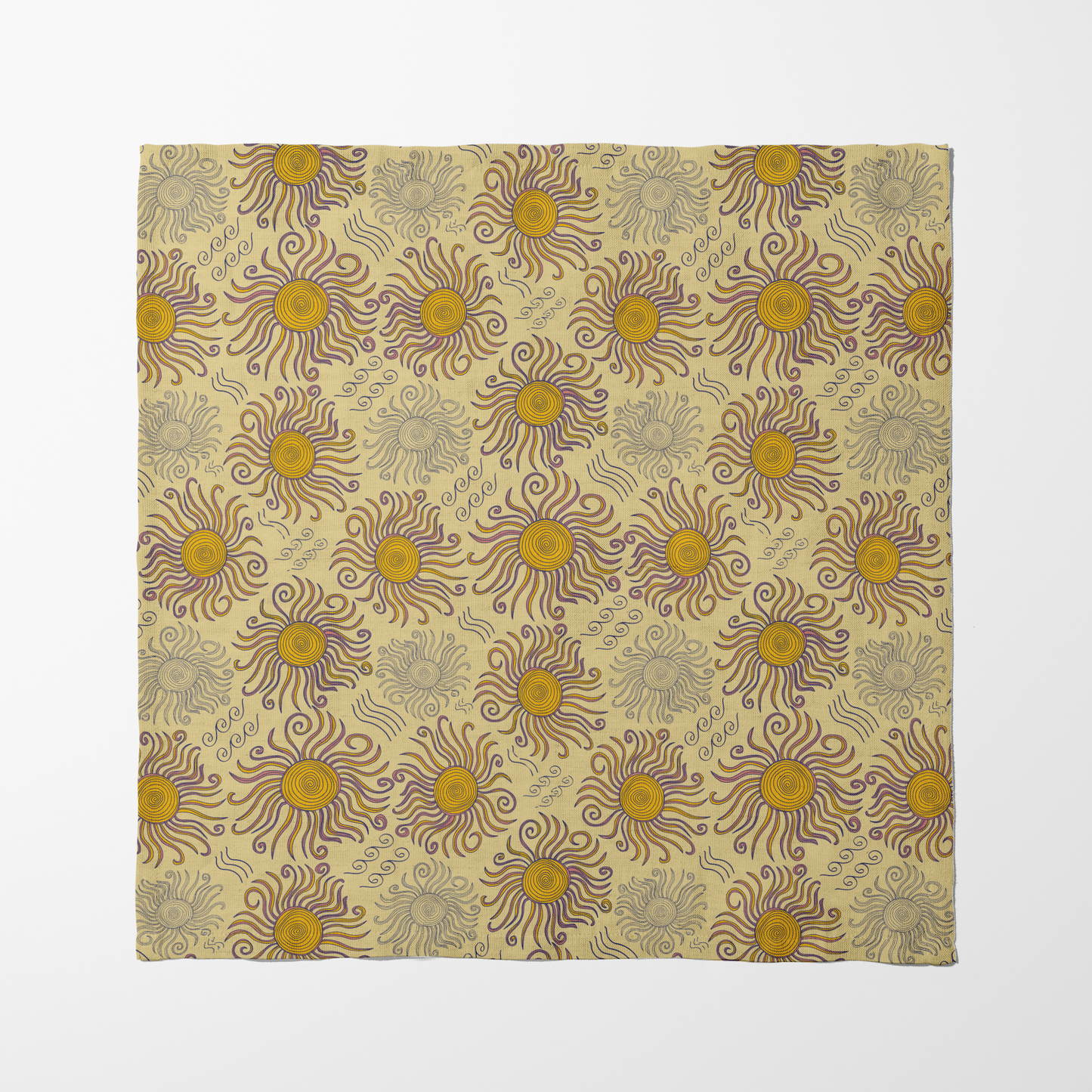 Sunny Summer Napkin in Light Yellow