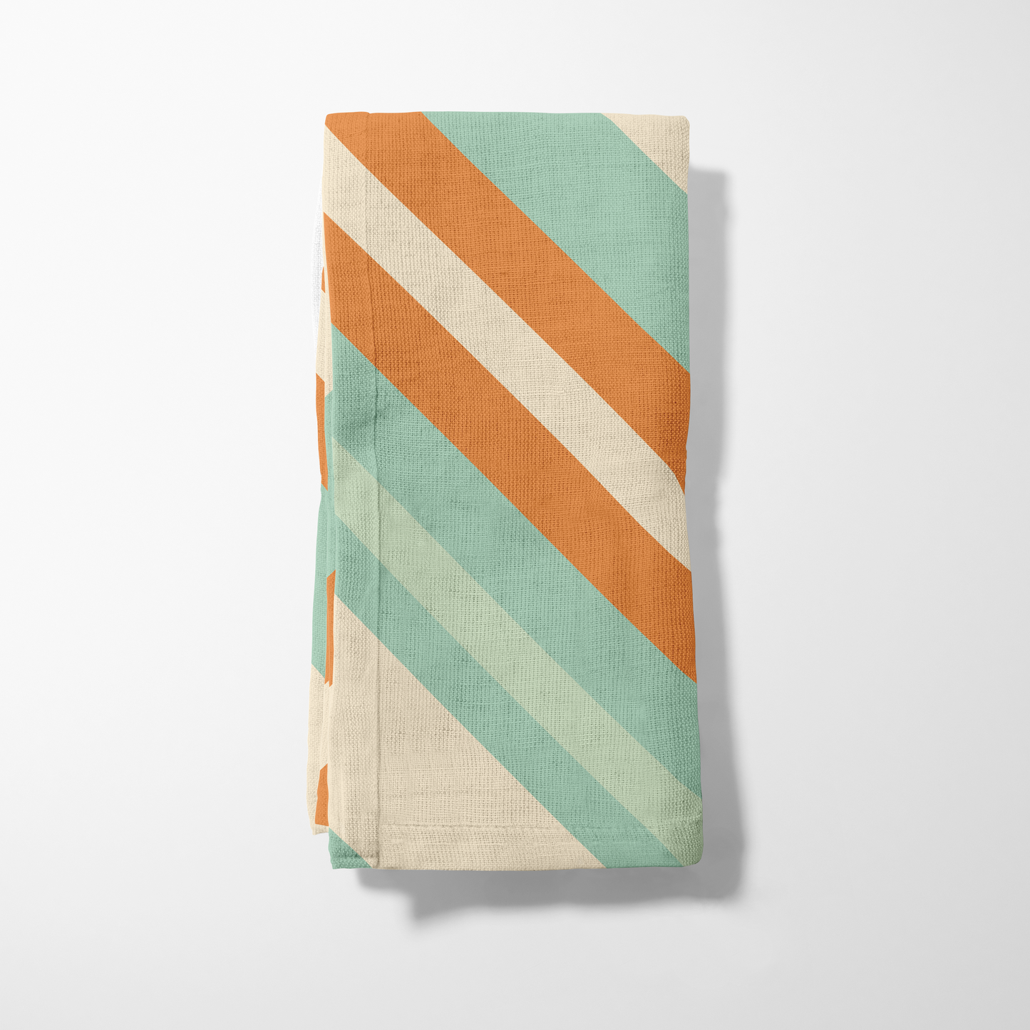 Stripe Parade Napkin in Teal