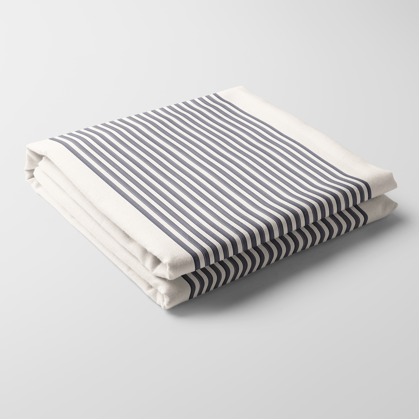 Retro Stripe Tablecloth - Linen