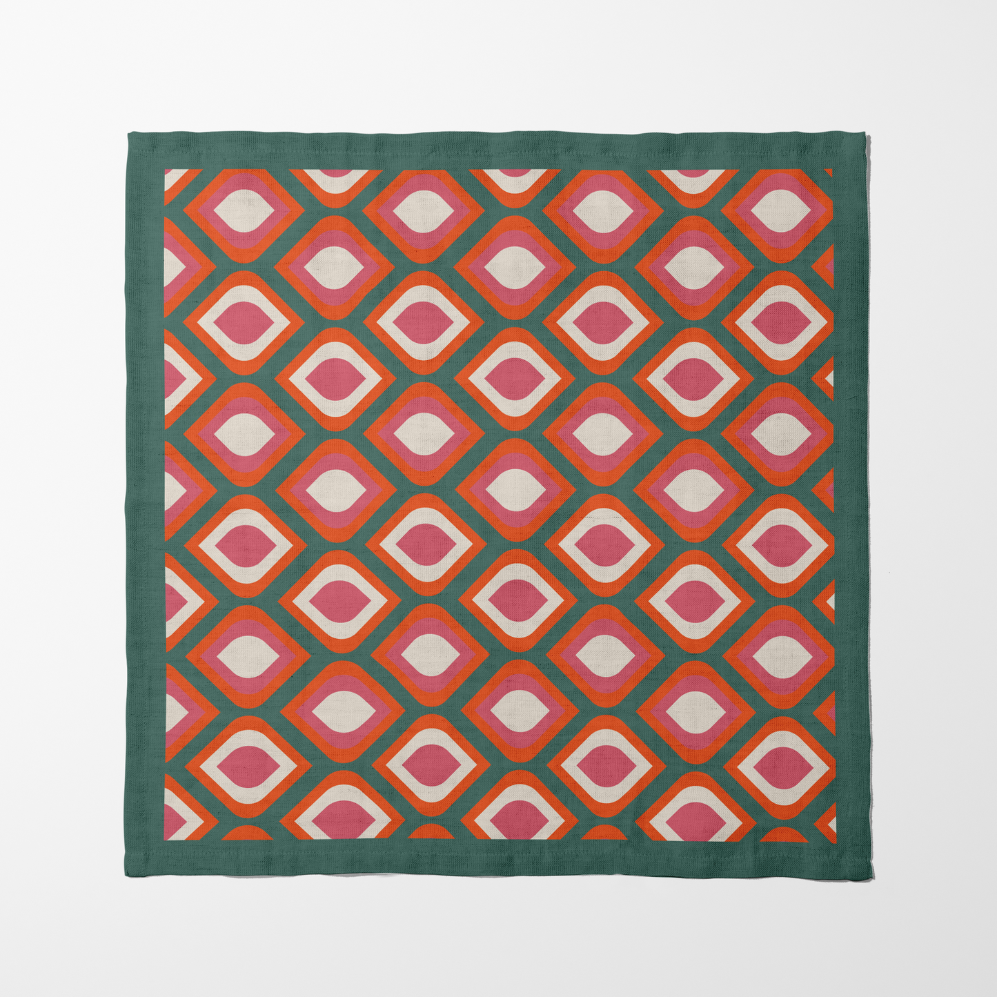 Mod Eye Candy Napkin in Emerald Green