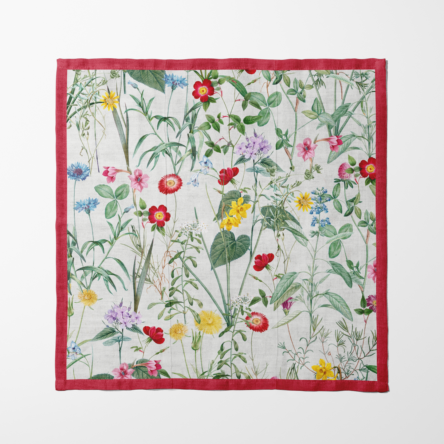 Napkin - Wild in White