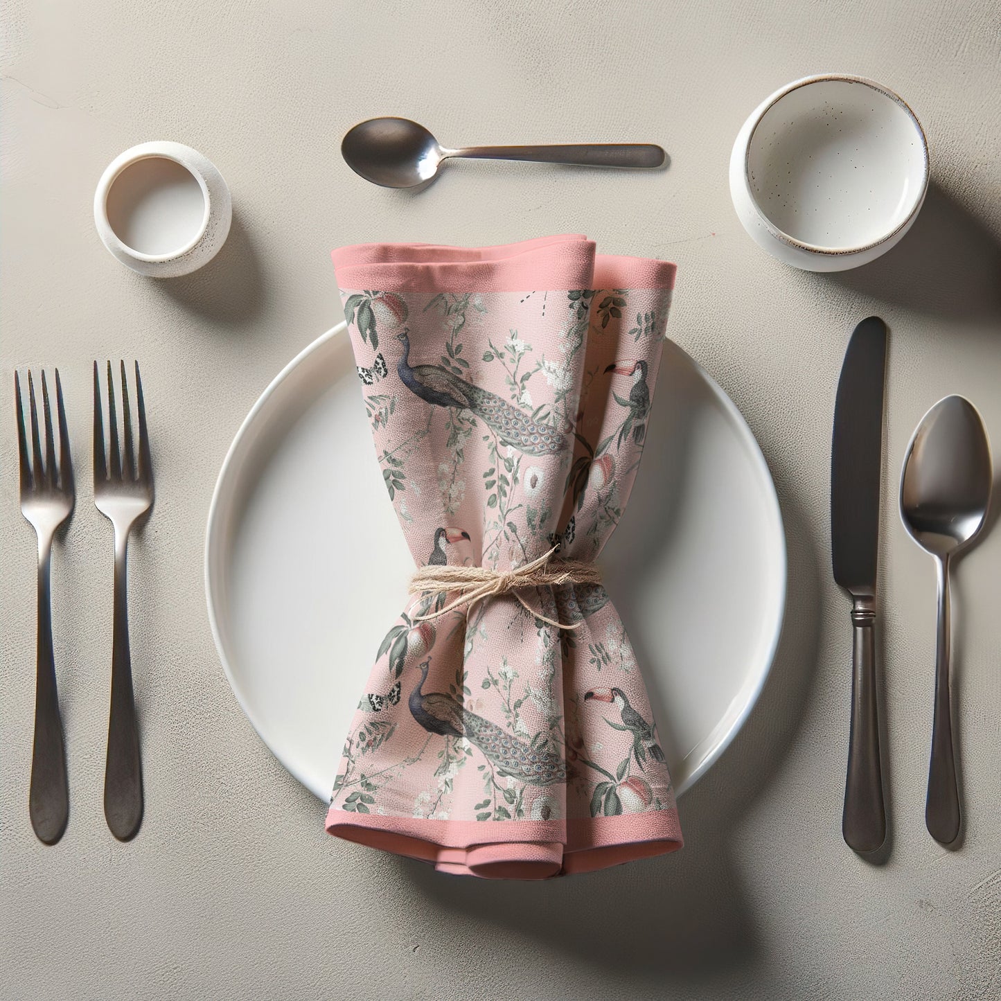 Napkin - Elysian in blush
