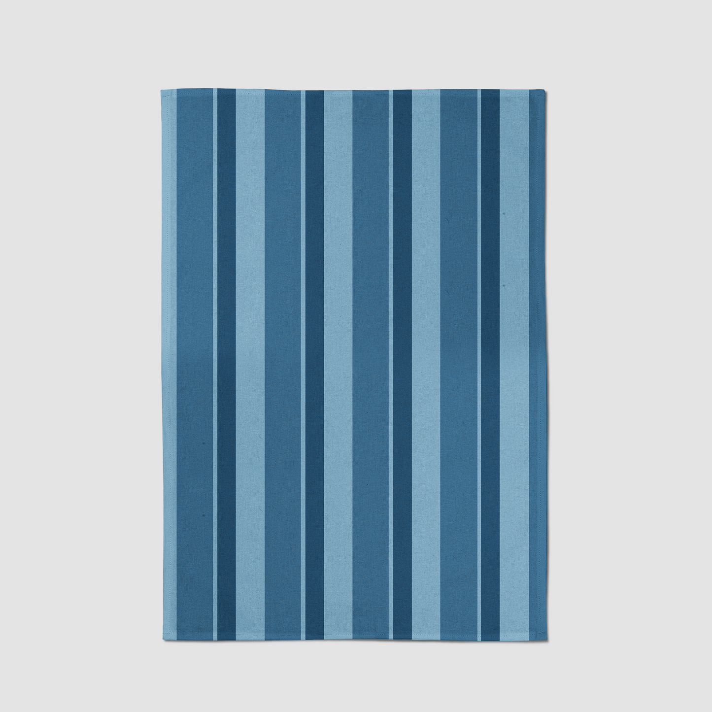 Candy Stripes Tea Towel in Blue