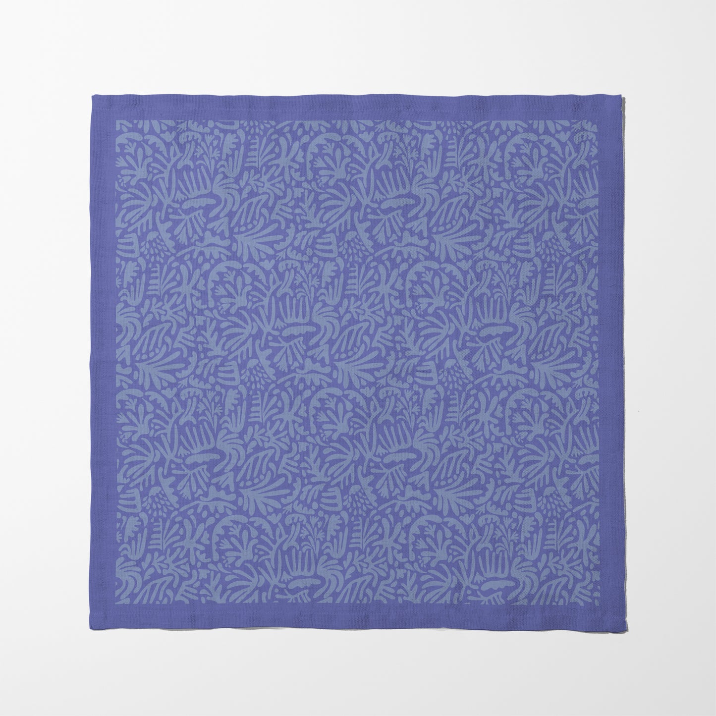 Jazz Garden Napkin in Periwinkle Purple