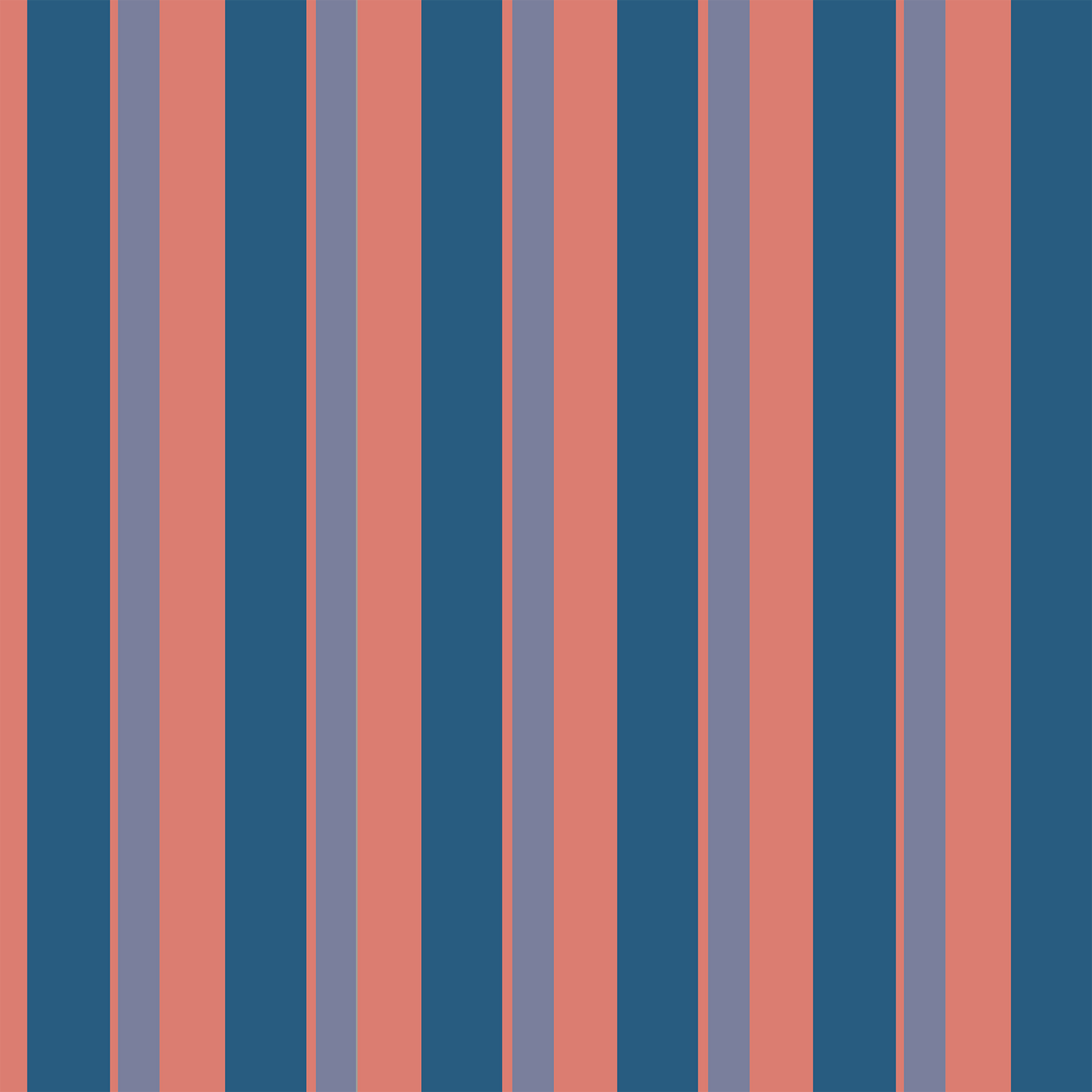 Candy Stripes Tea Towel in Pink & Purple