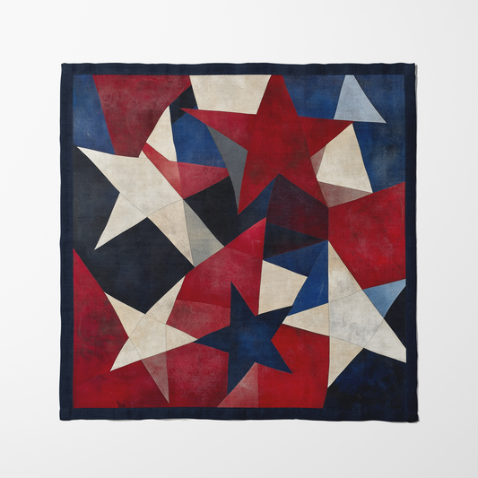 Geometric Stars Napkin