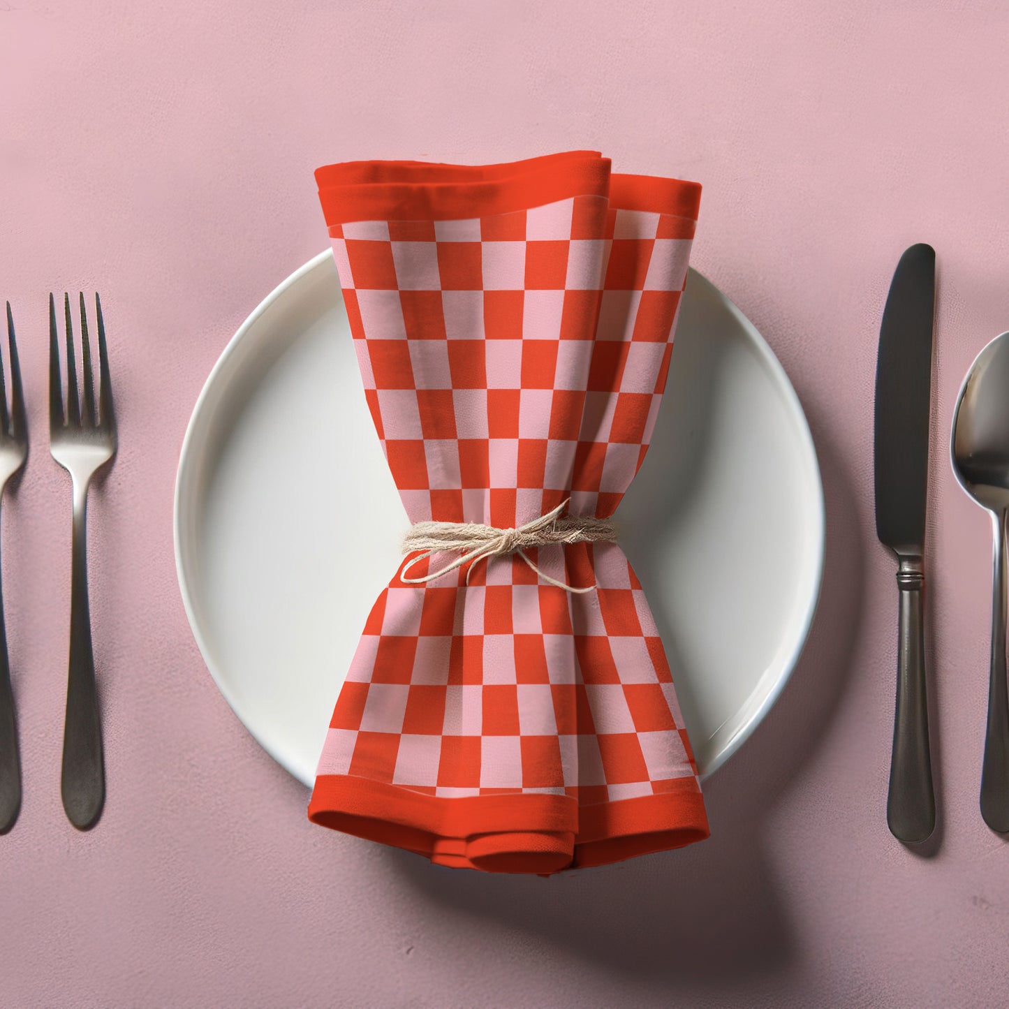 Love Checks - Organic Cotton Voile