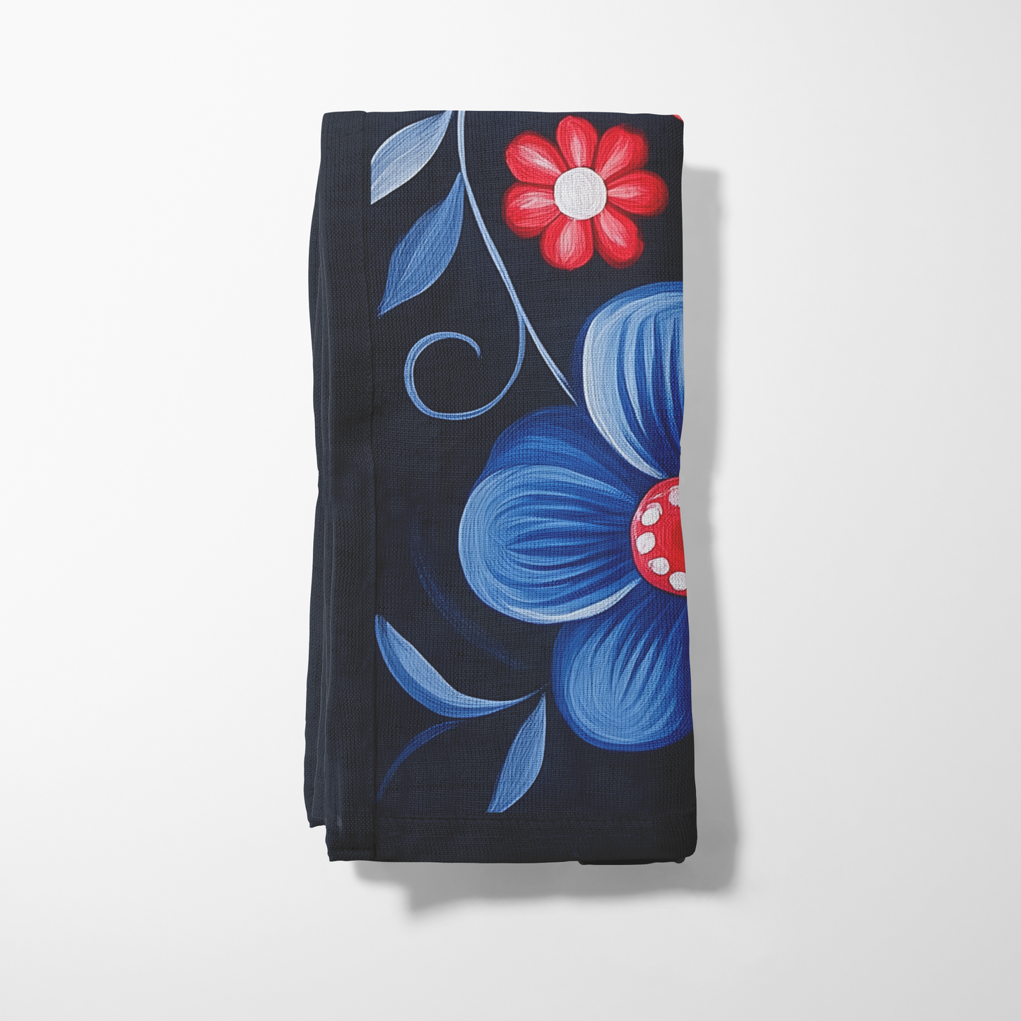 Red, White & Bloom Floral Napkin