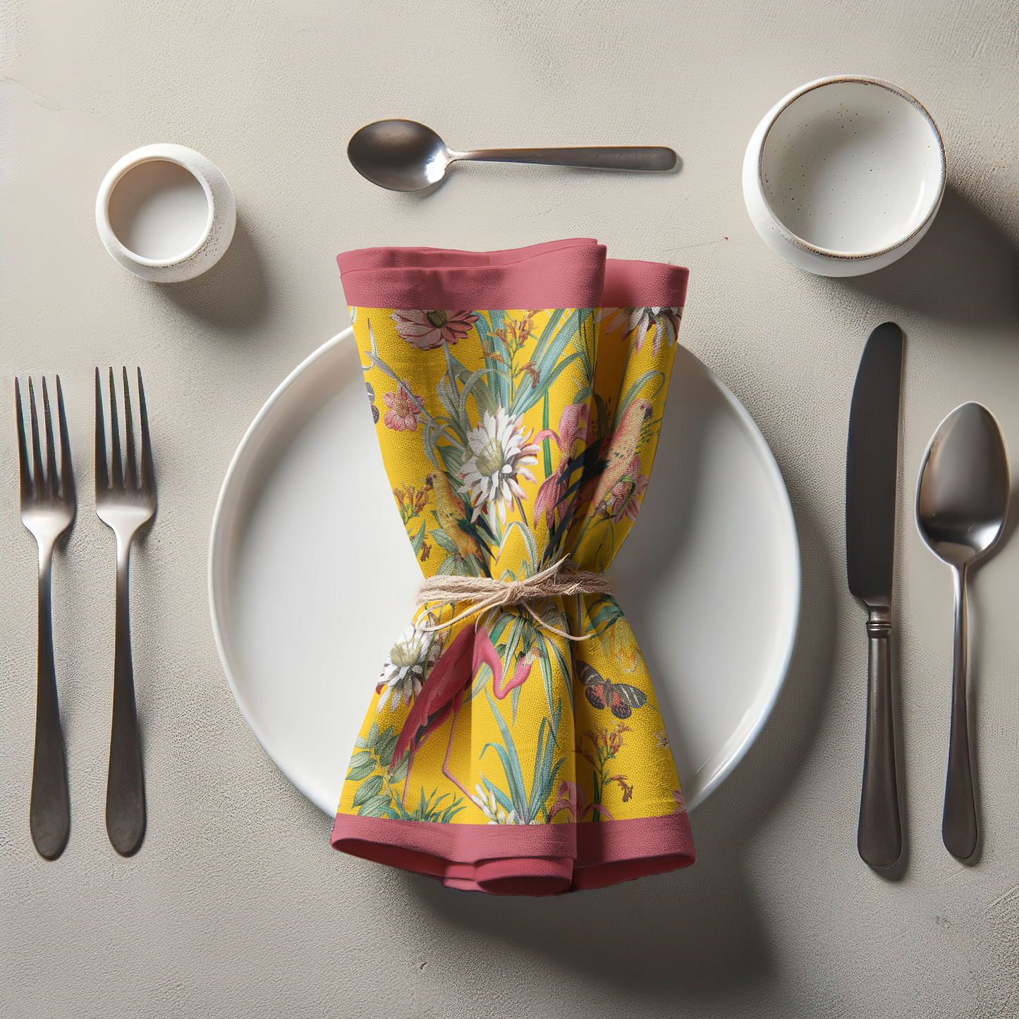 Napkin - Bali in Yellow