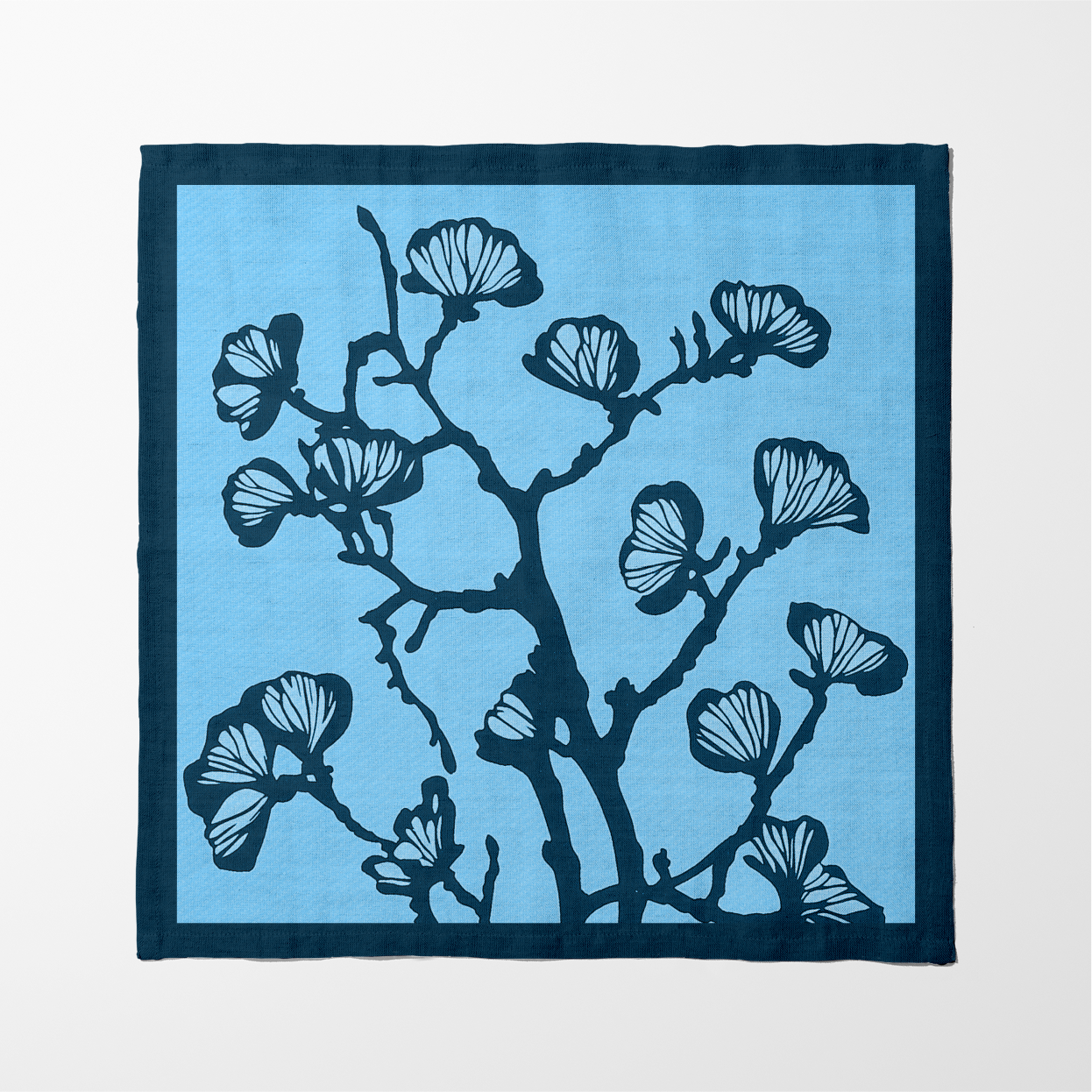 Nature's Calligraphy Napkin in Lakeside