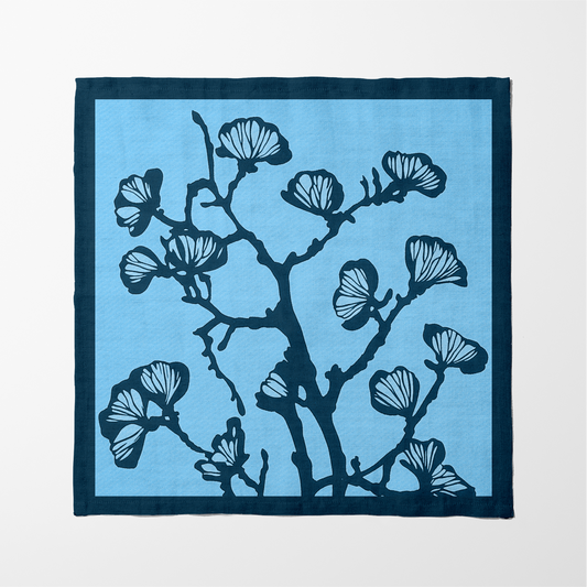 Nature's Calligraphy Napkin in Lakeside