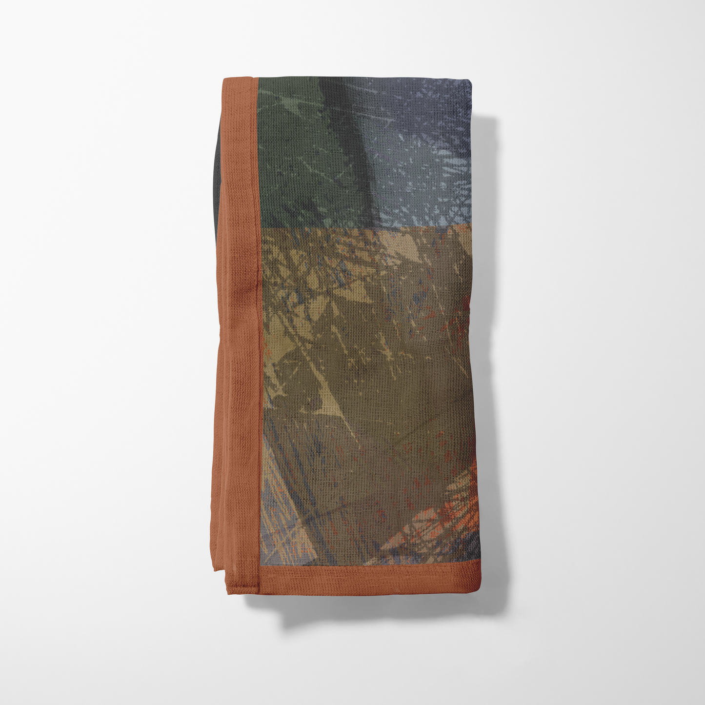 Texture Napkin in Rust in Lightweight Linen