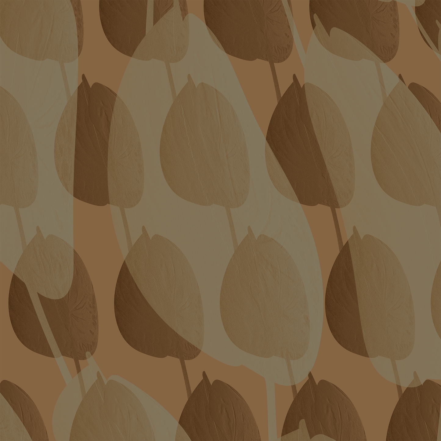 Whispering Anthuriums Tea Towel in Mid Weight Cotton Twill