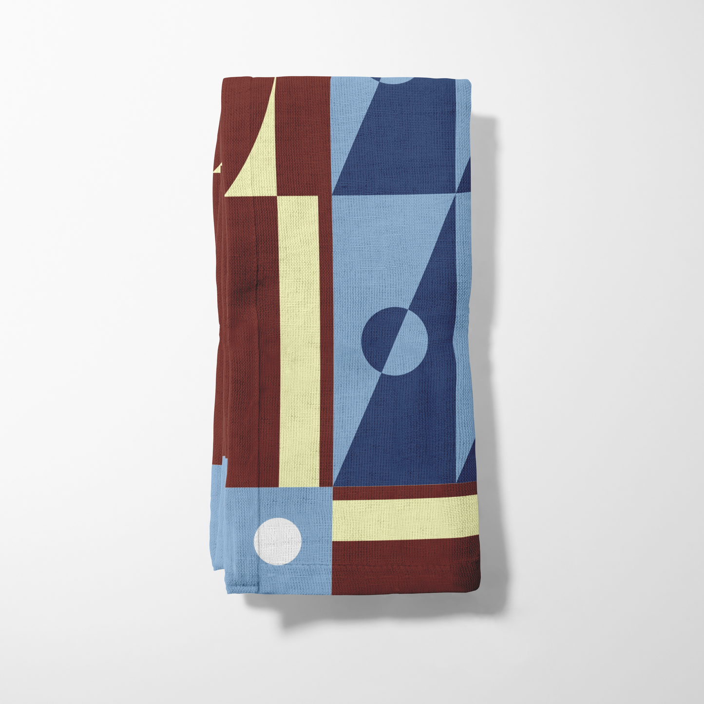 Royal Backgammon Napkin in Lightweight Linen
