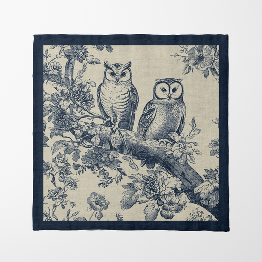 Woodland Wisdom Napkin in Legacy Navy