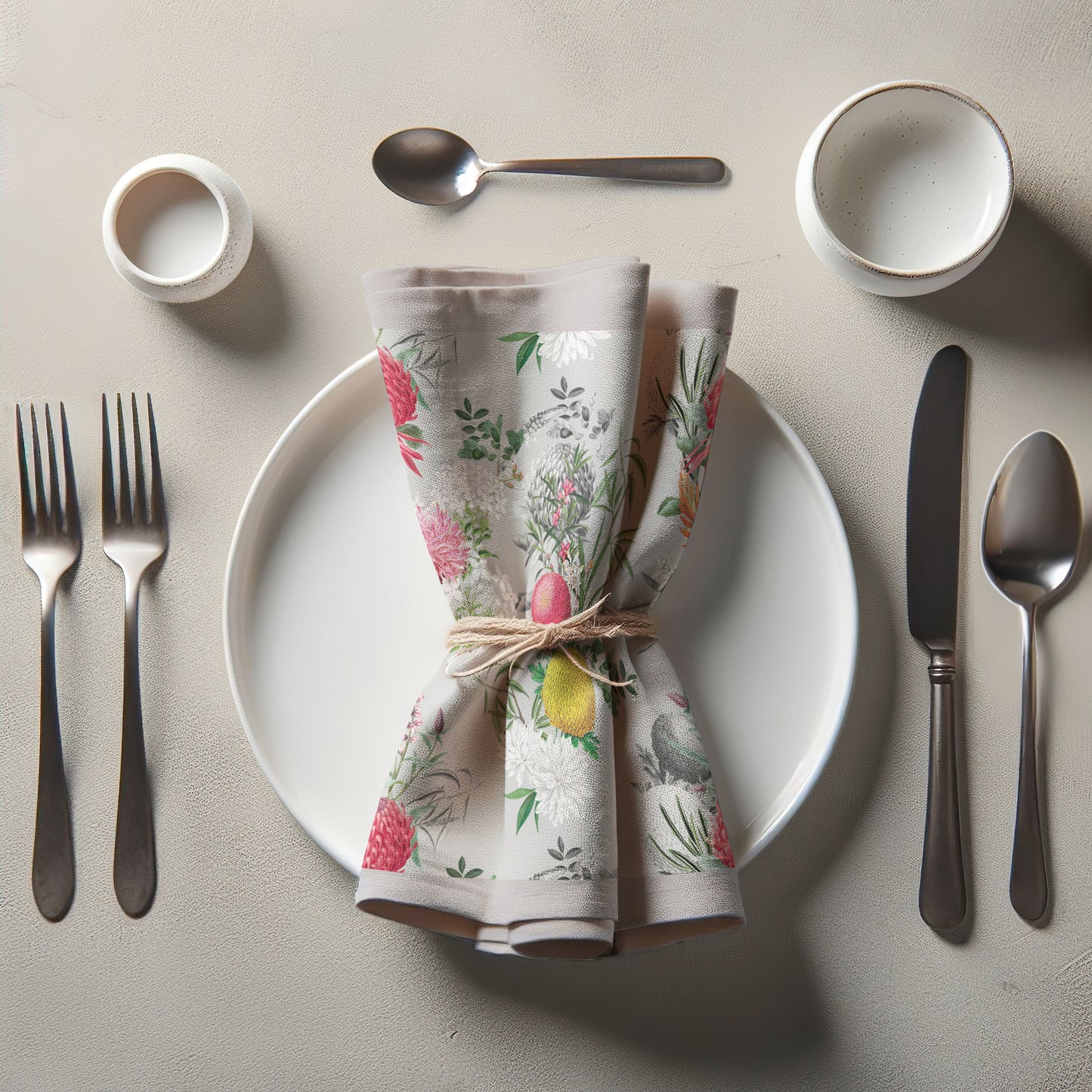 Napkin - Verano in gray
