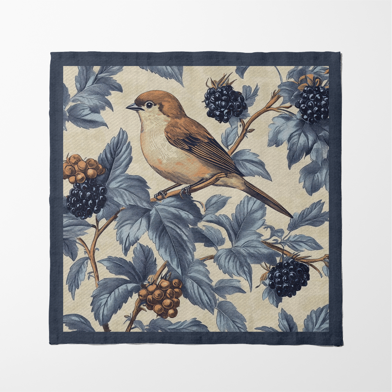 Wild Berry Garden Napkin in Classic