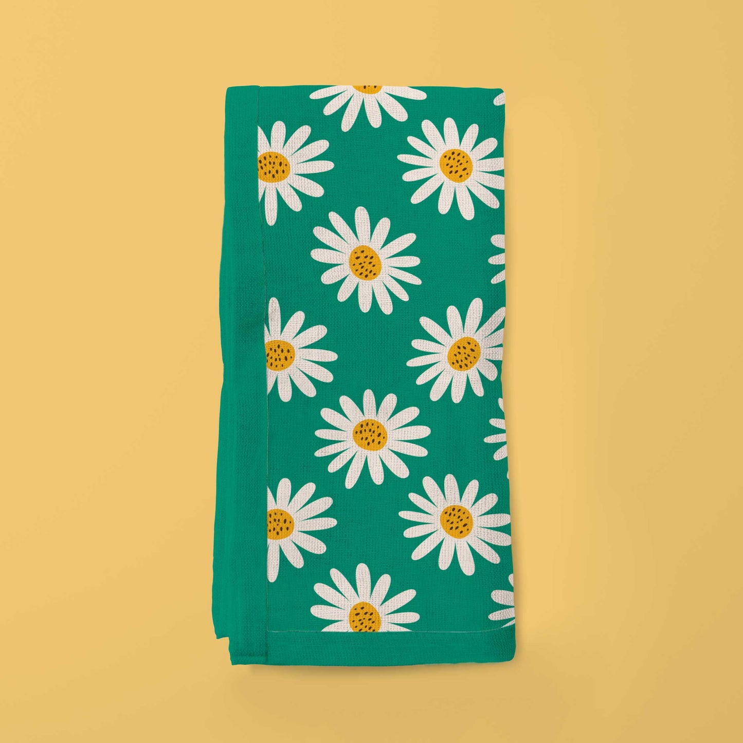 Happy Daisies - Organic Cotton Voile