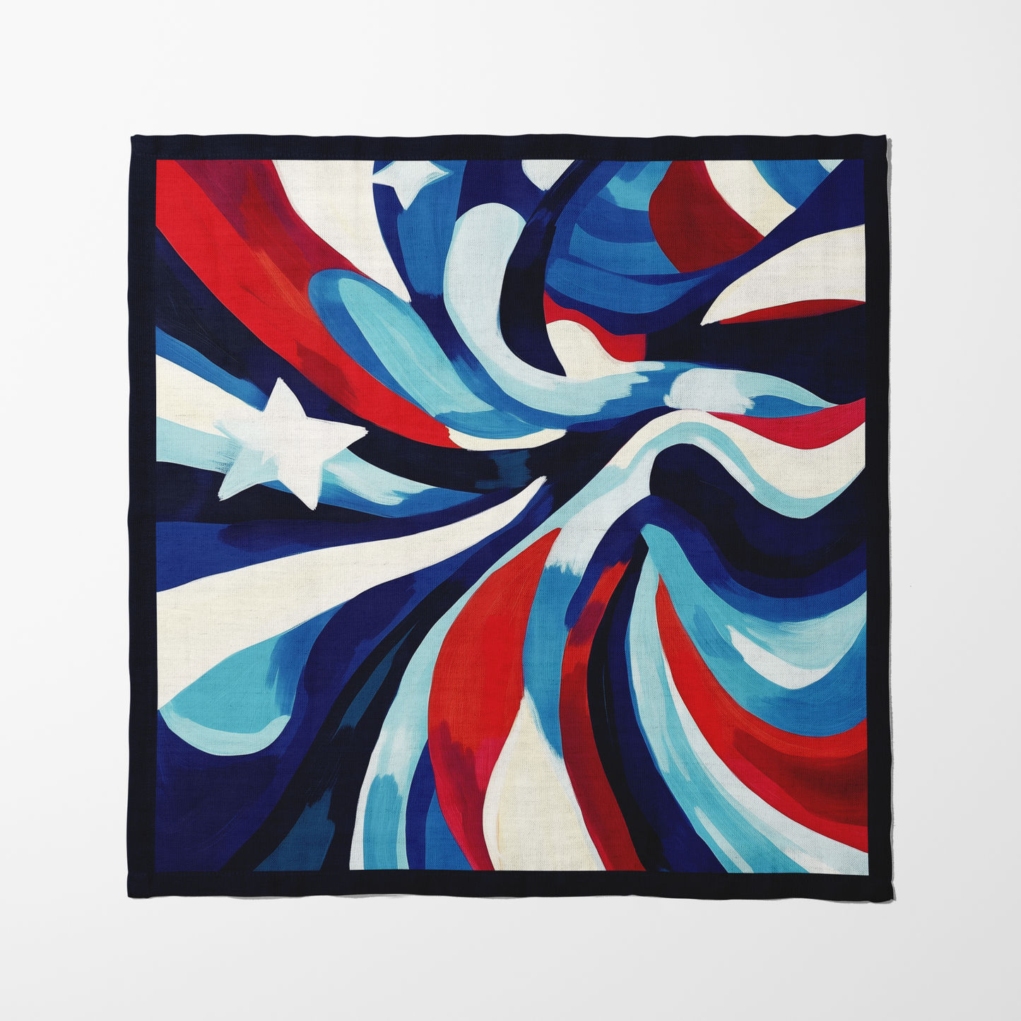 Stars in Swirls Napkin