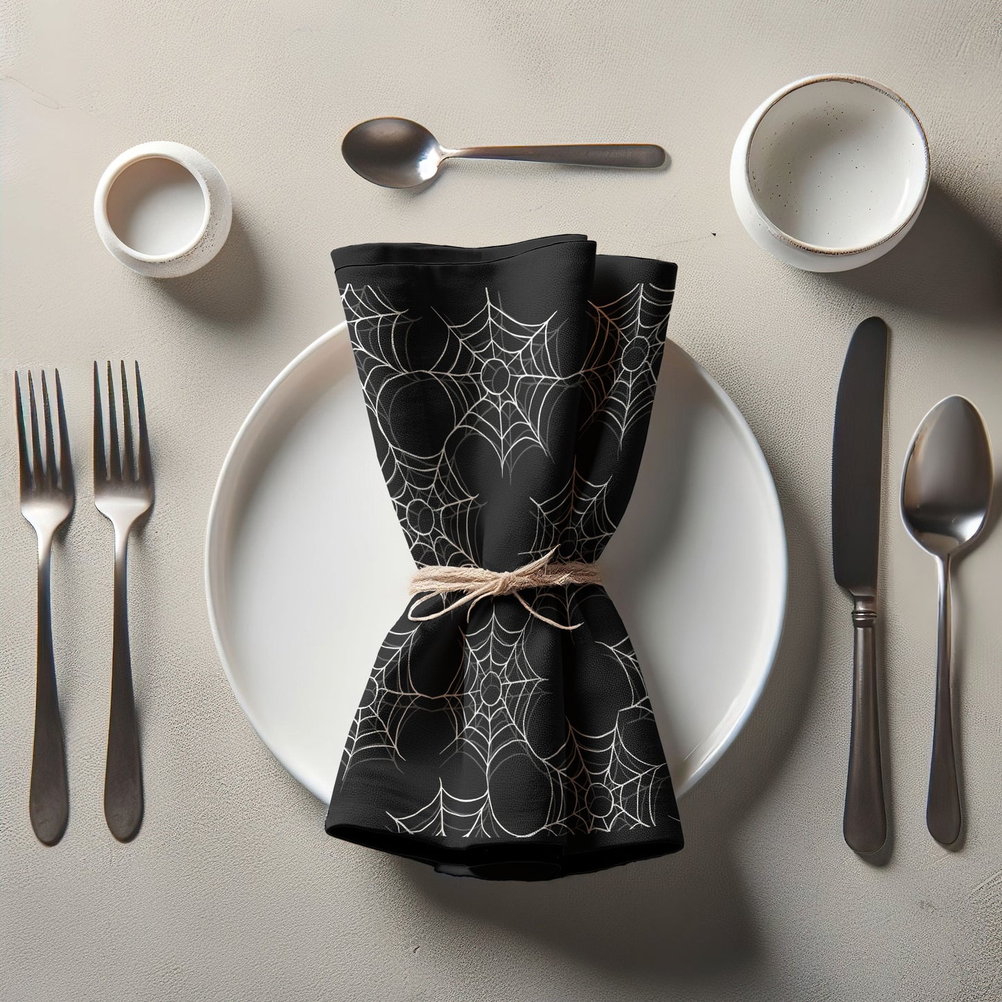 Spider's Web Napkin