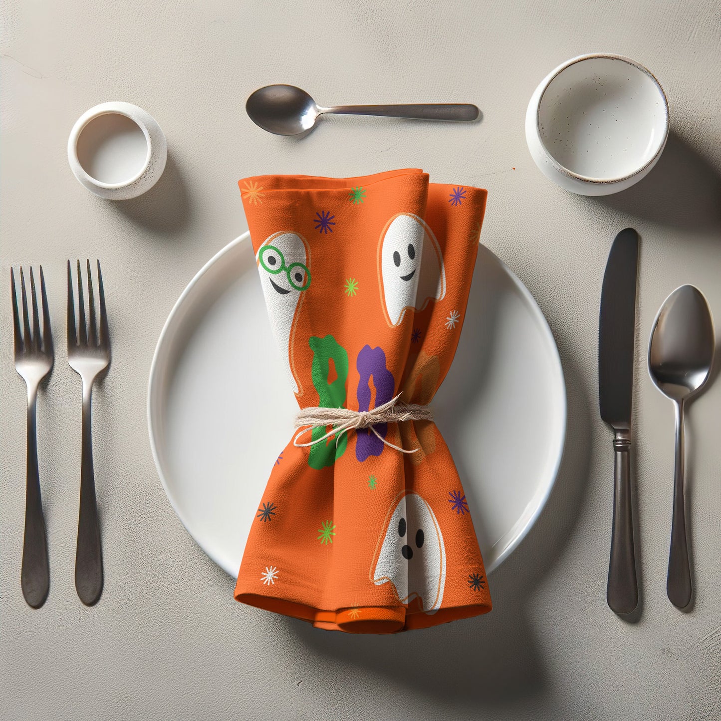 Bright Ghost Napkin