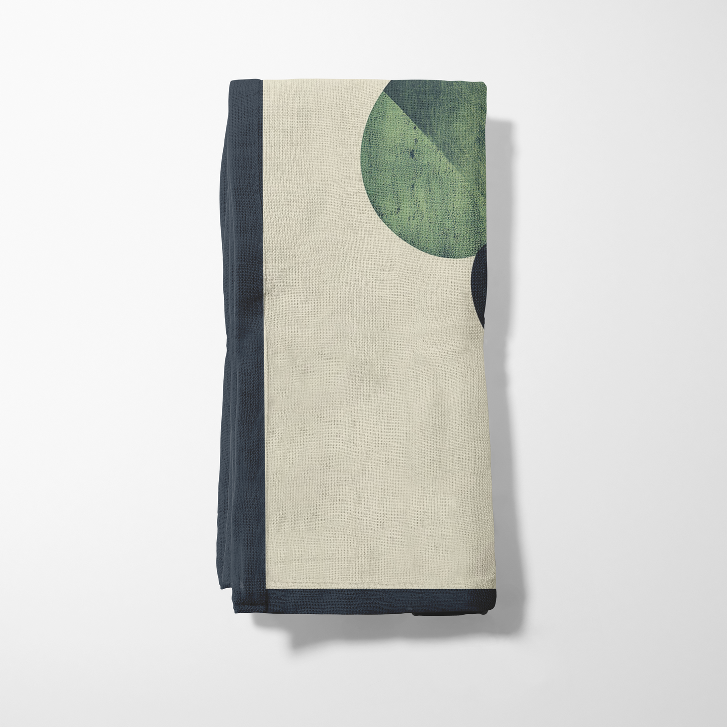 Four Leaf Clover Napkin in Blue