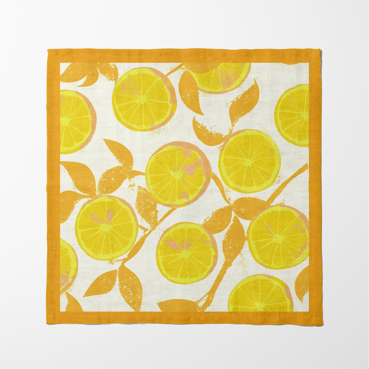 Lemon Bliss Napkin in Sunny Citrus