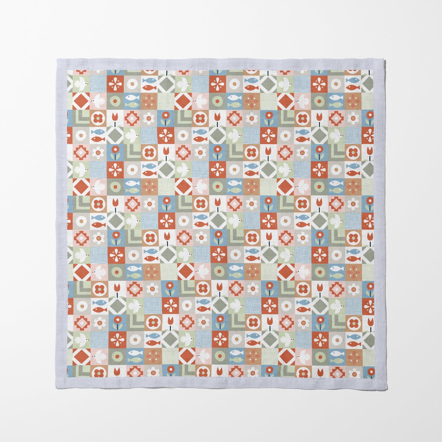Scandinavian Quilt Napkin