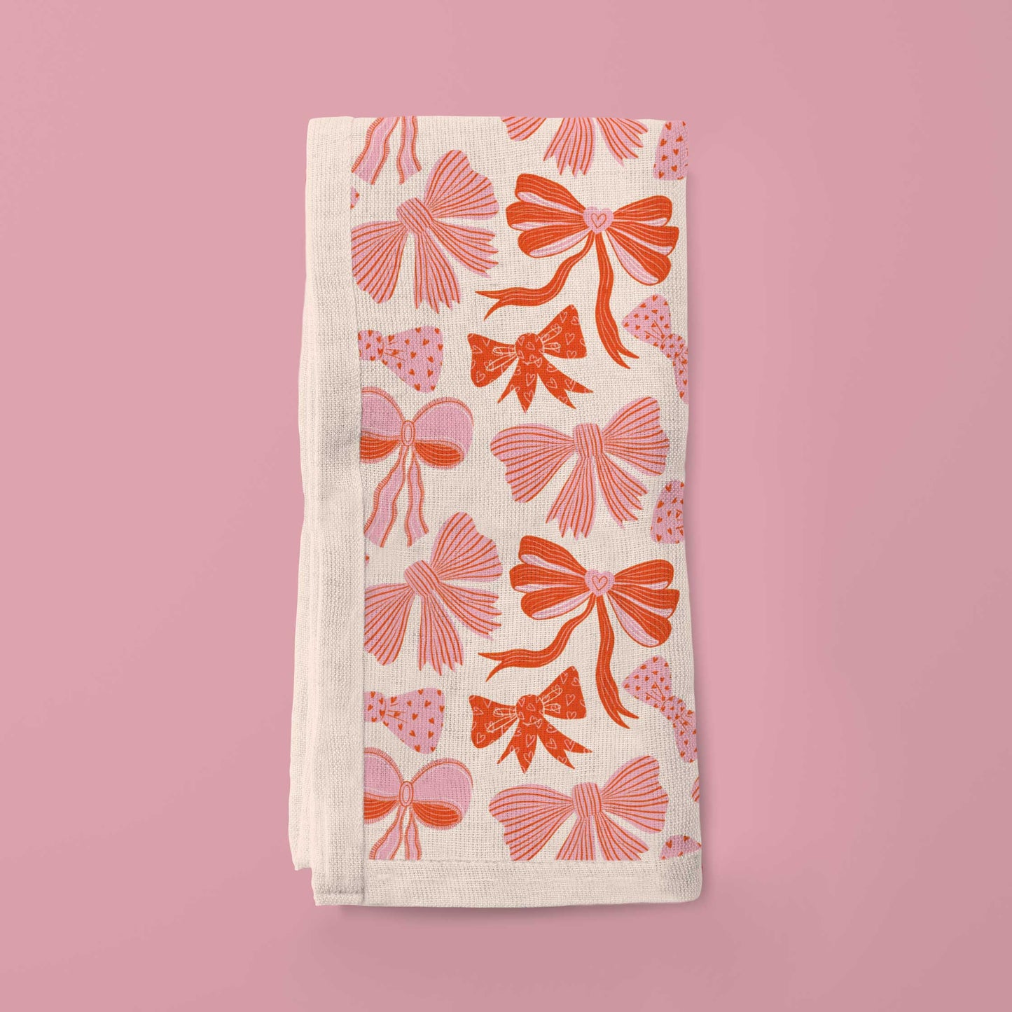 Lovely Bows - Organic Cotton Voile