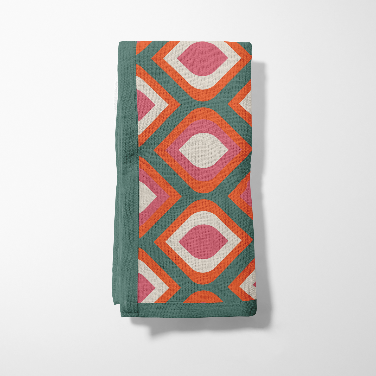 Mod Eye Candy Napkin in Emerald Green