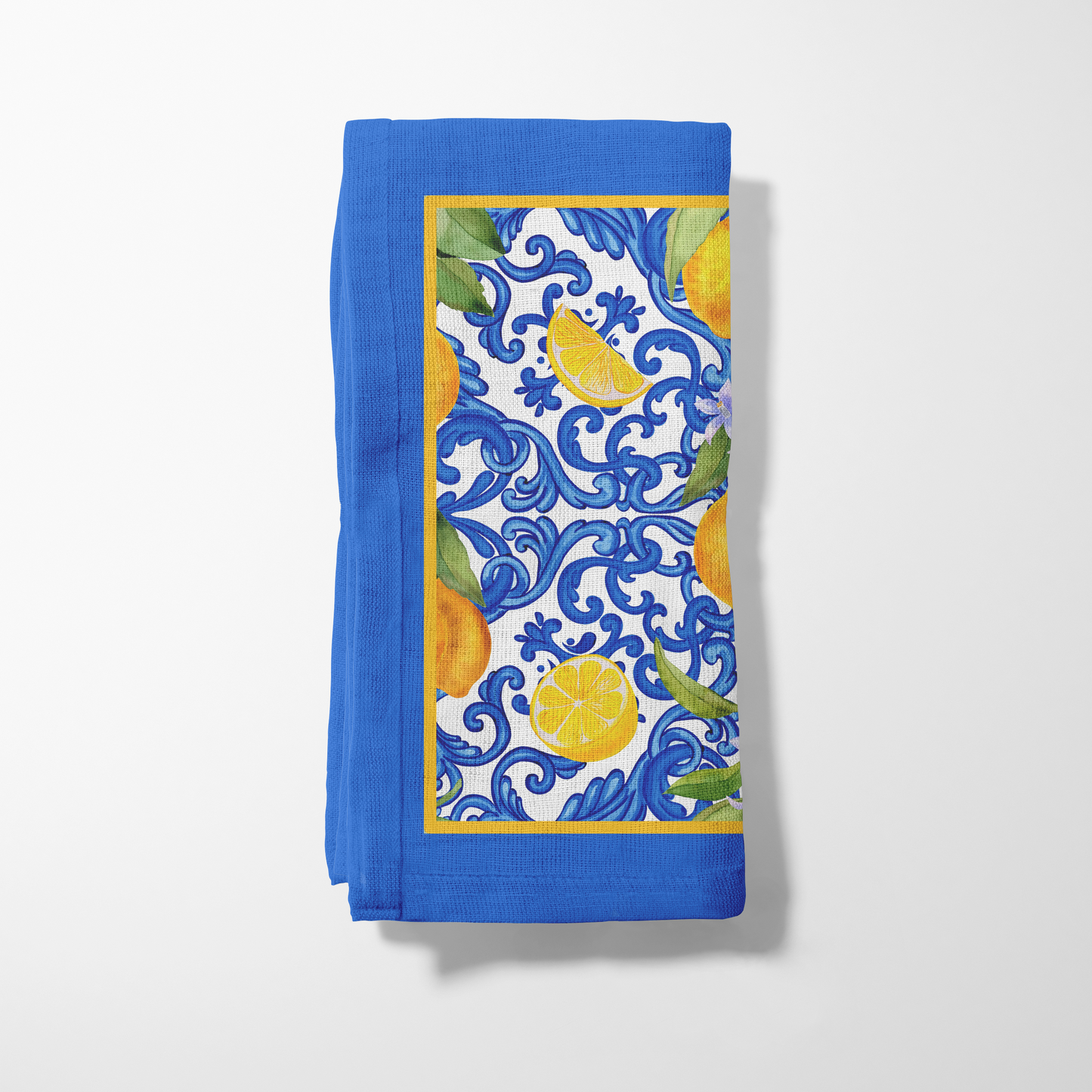 Blue & Lemon Napkin