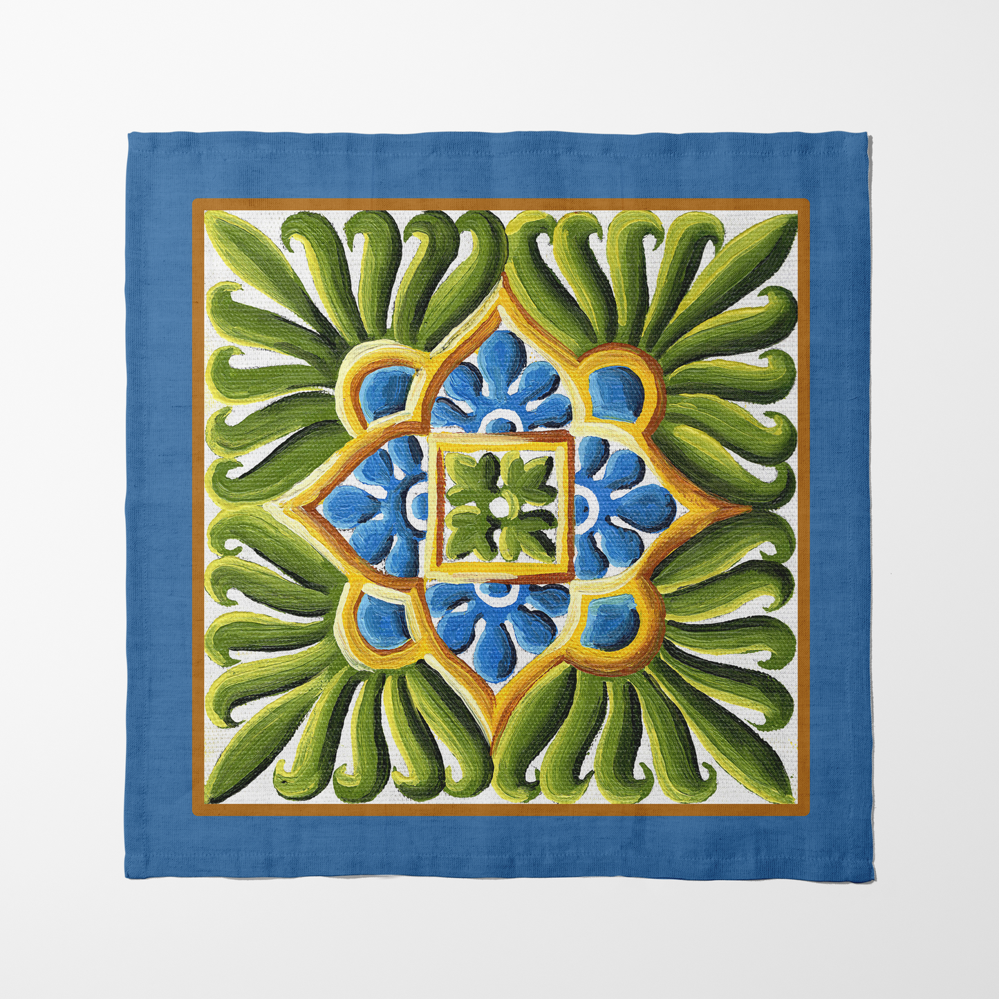 Blu Majolica Napkin