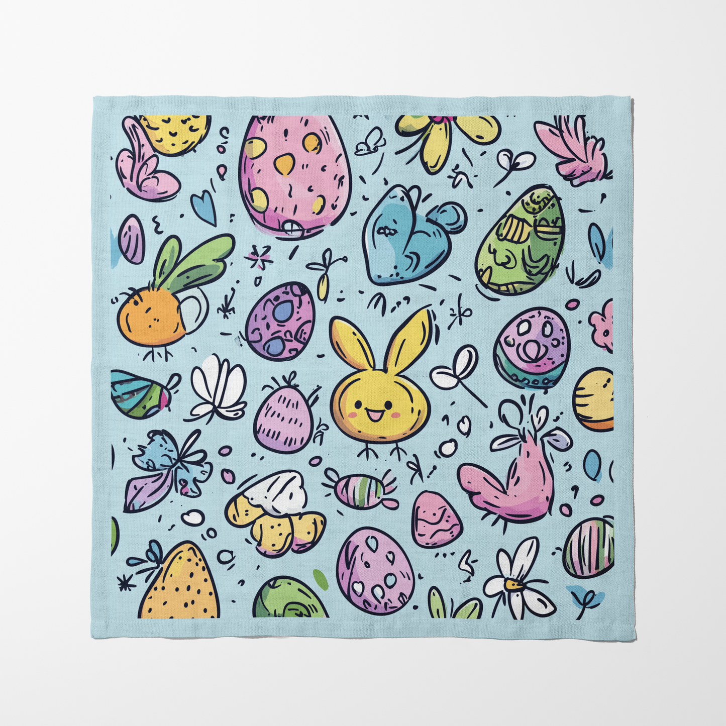 Yellow Bunny Napkin
