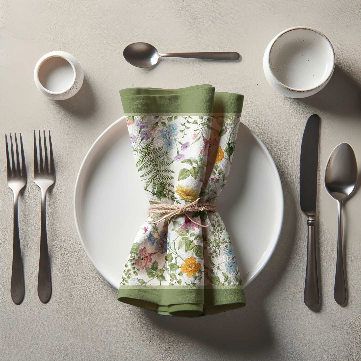 Serene Bloom Napkin