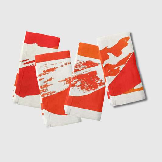 Amber Serenity Napkins | Set of 4