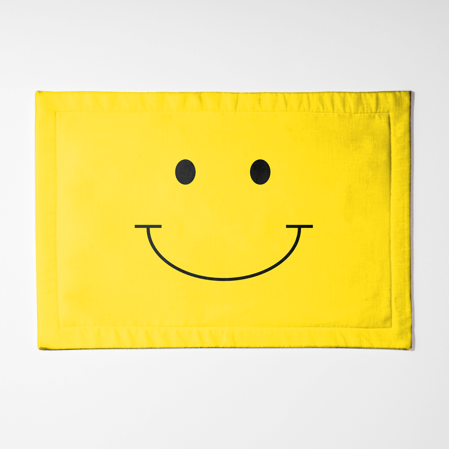 Happy Yellow Placemat - Lightweight Linen