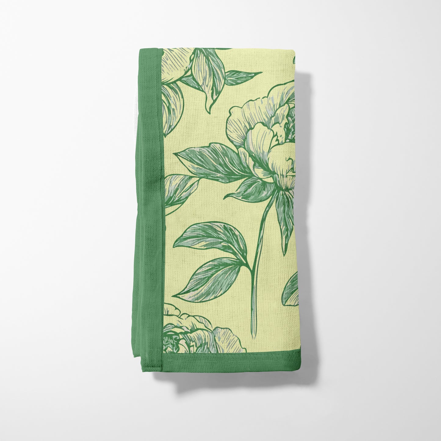 Chinoiserie in Yellow Napkin