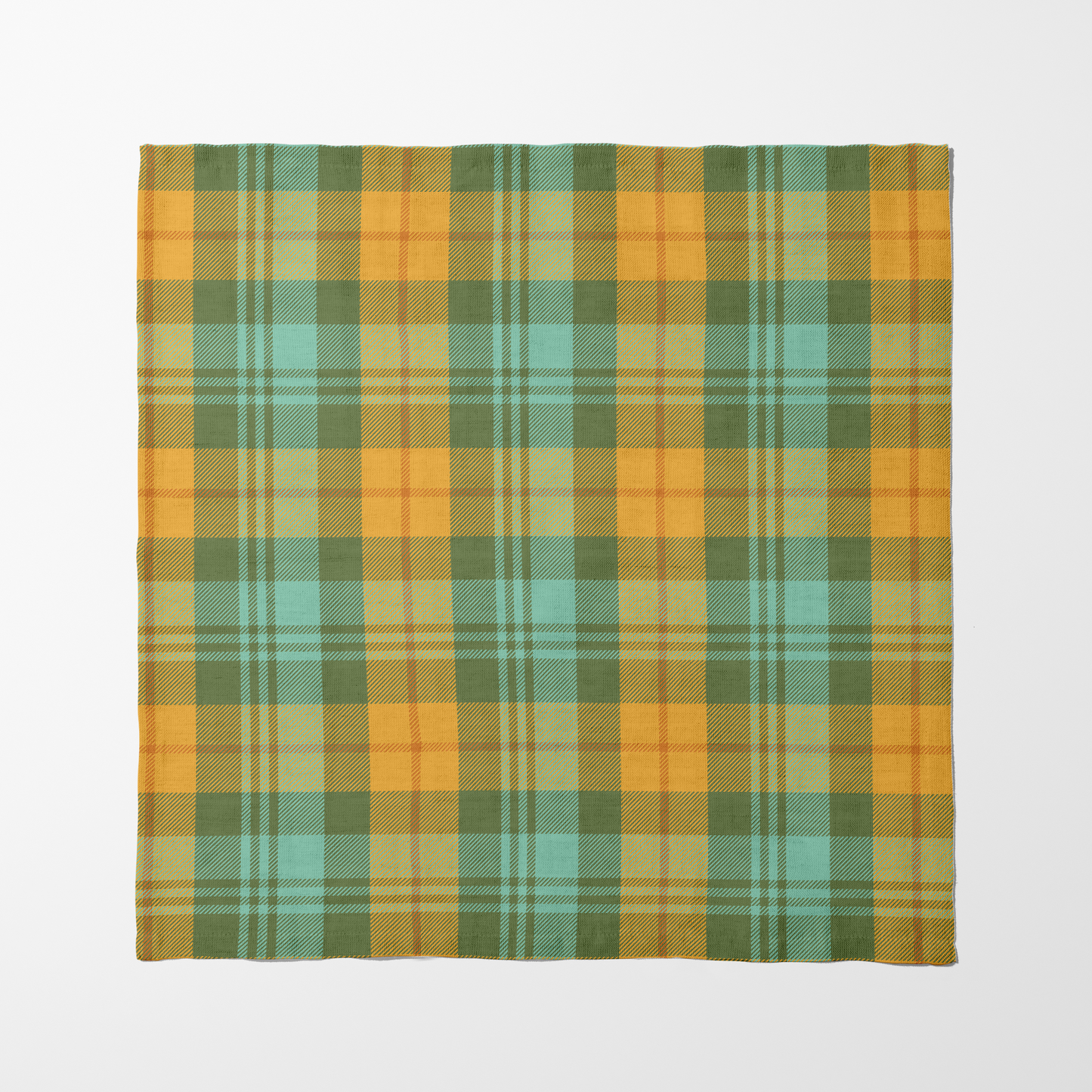 Color Crisscross Napkin in Olive Green