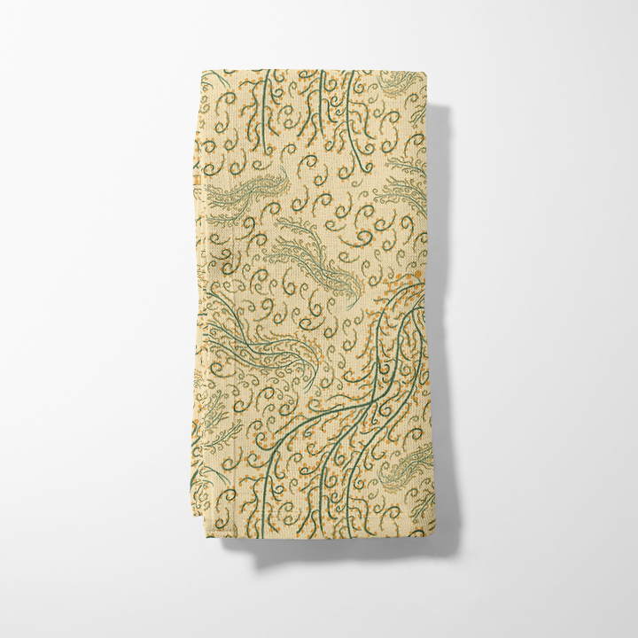 Palmiche Paradise in Yellow Napkin
