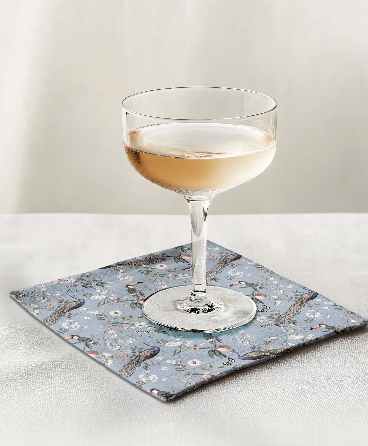 Elysian in Blue Cocktail Napkin