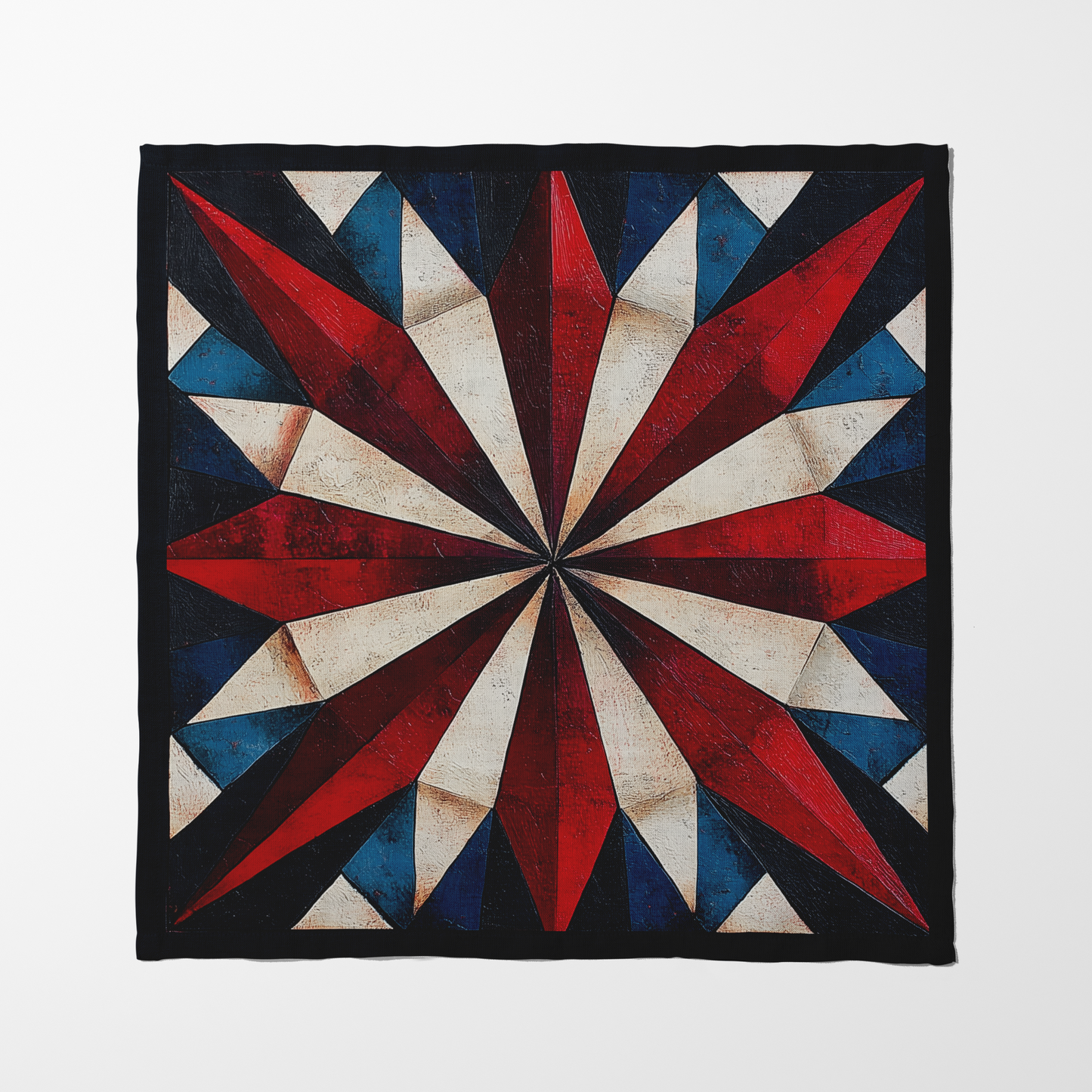Red, White & Blue Compass Napkin