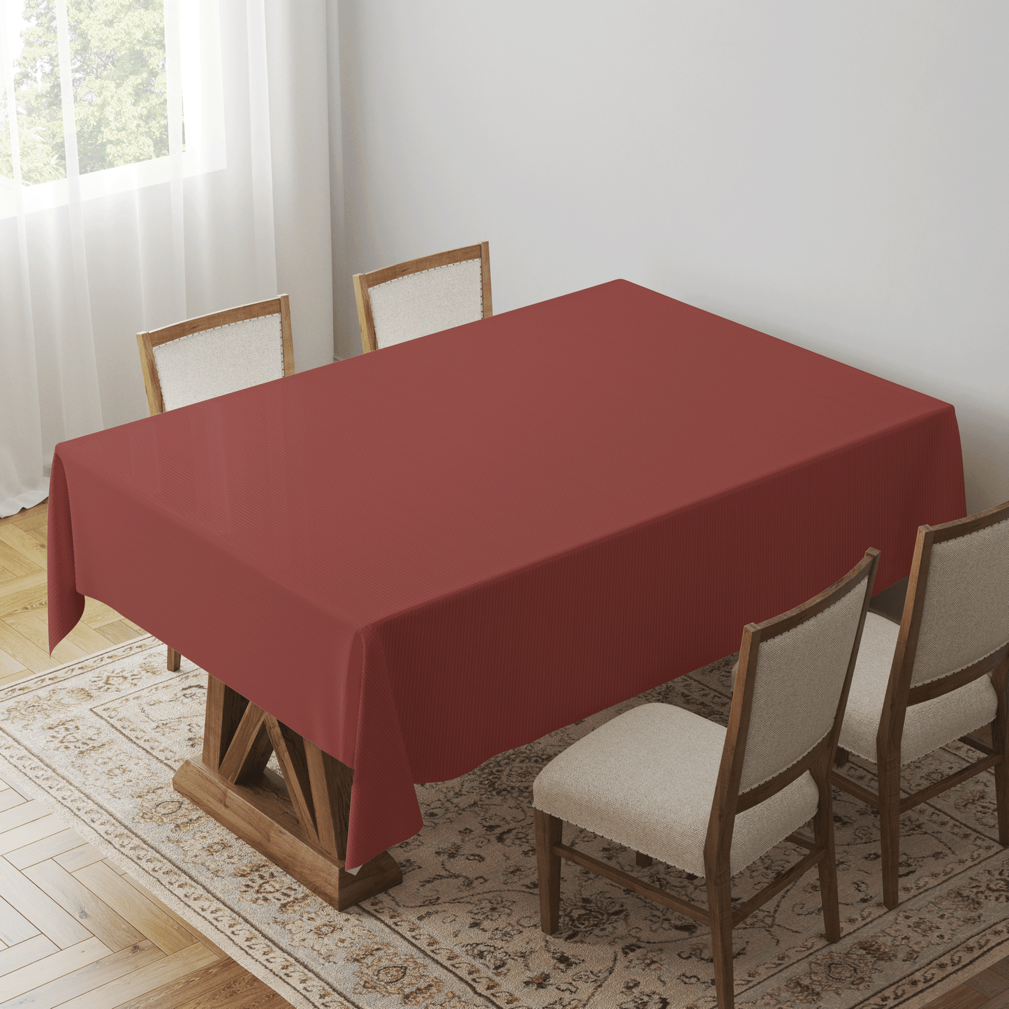 ONE Classic Tablecloth in Racer - Lightweight Linen