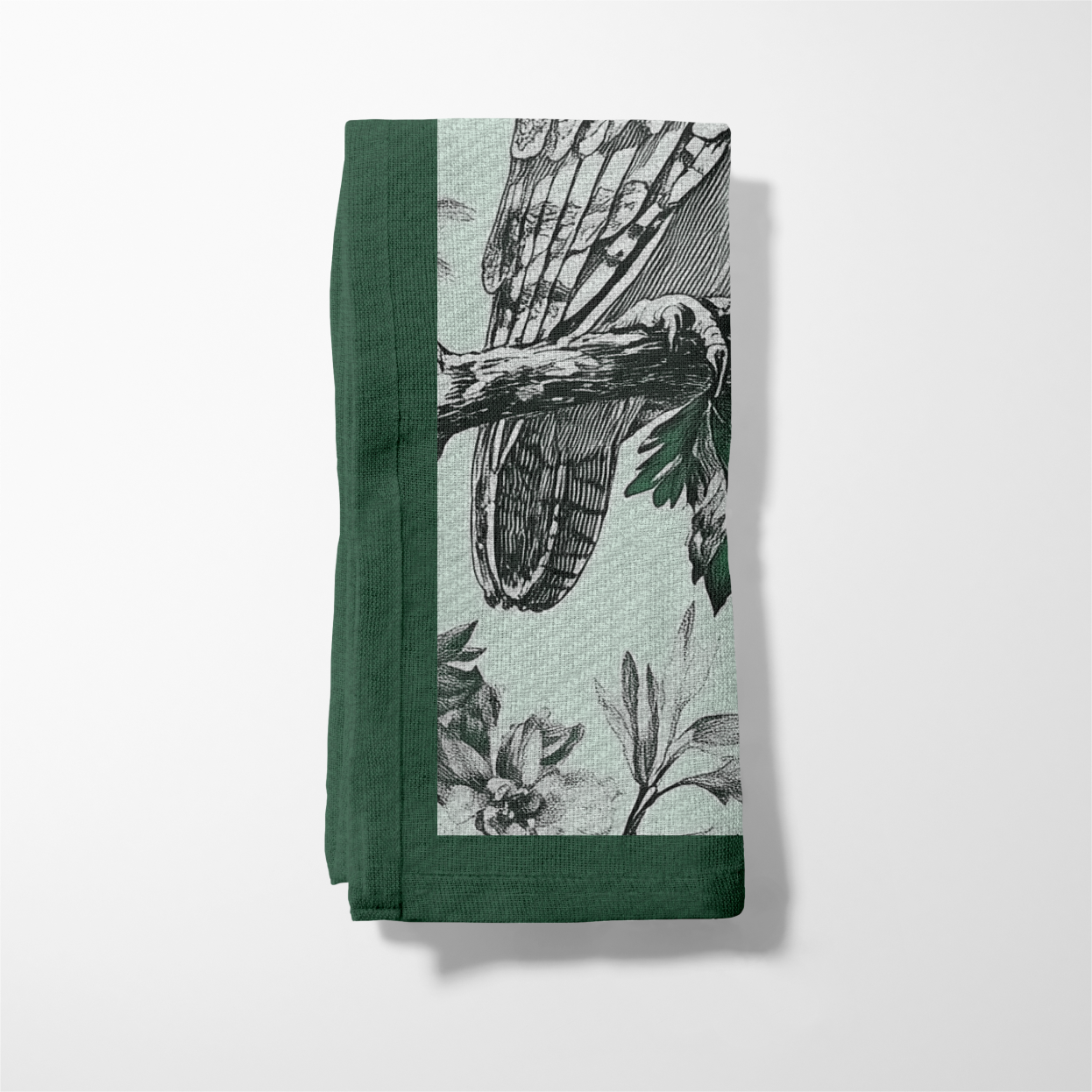 Woodland Perch Napkin in Forest