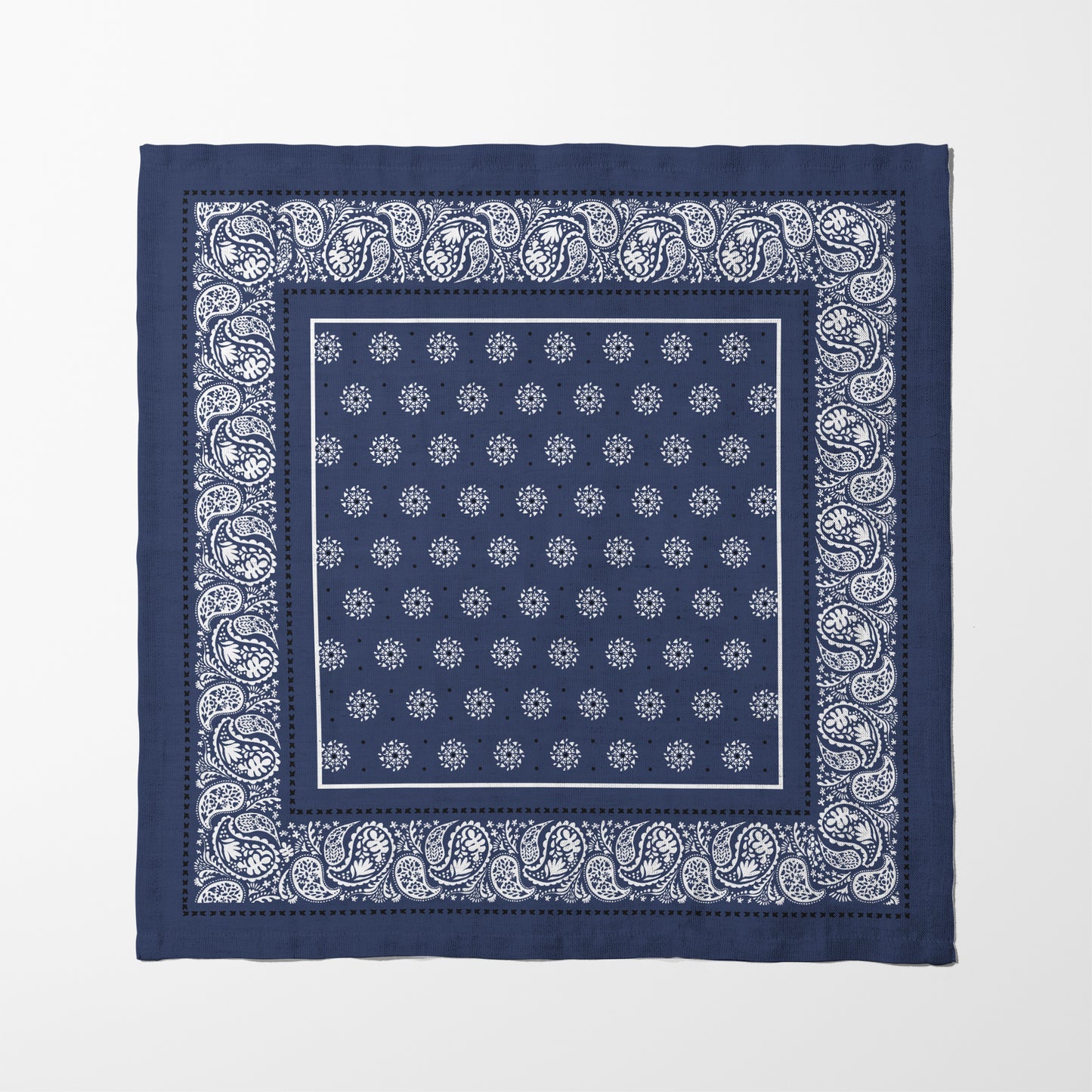 Blue Bandana Napkin