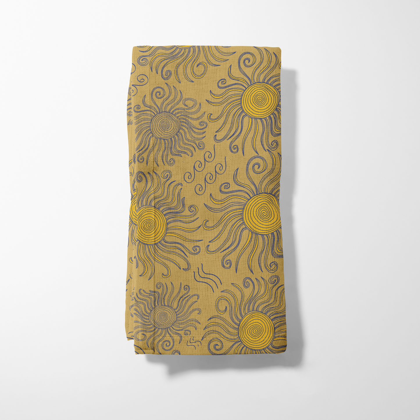 Sunny Summer Napkin in Golden Sun