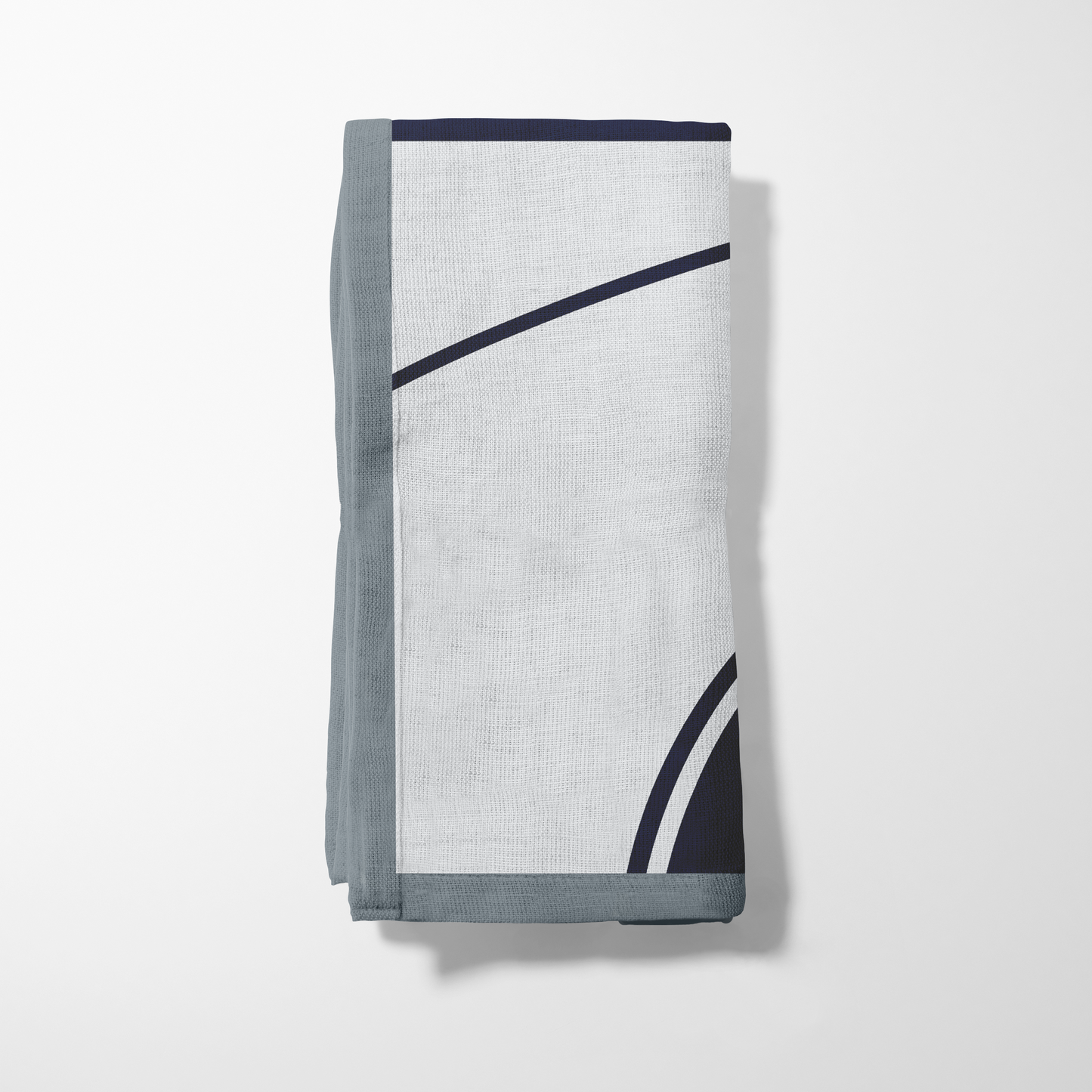 Flag Blue and Gray Basketball Napkin