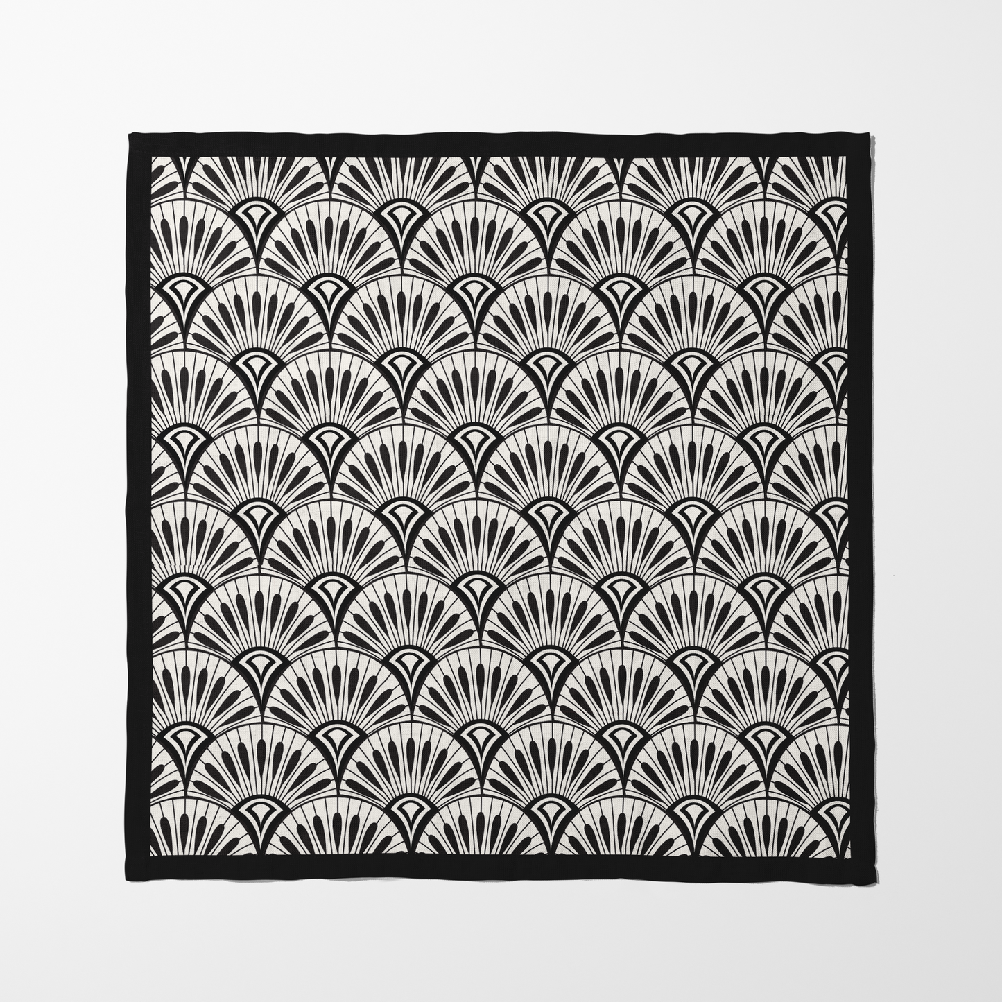 Ecru Art Deco Napkin