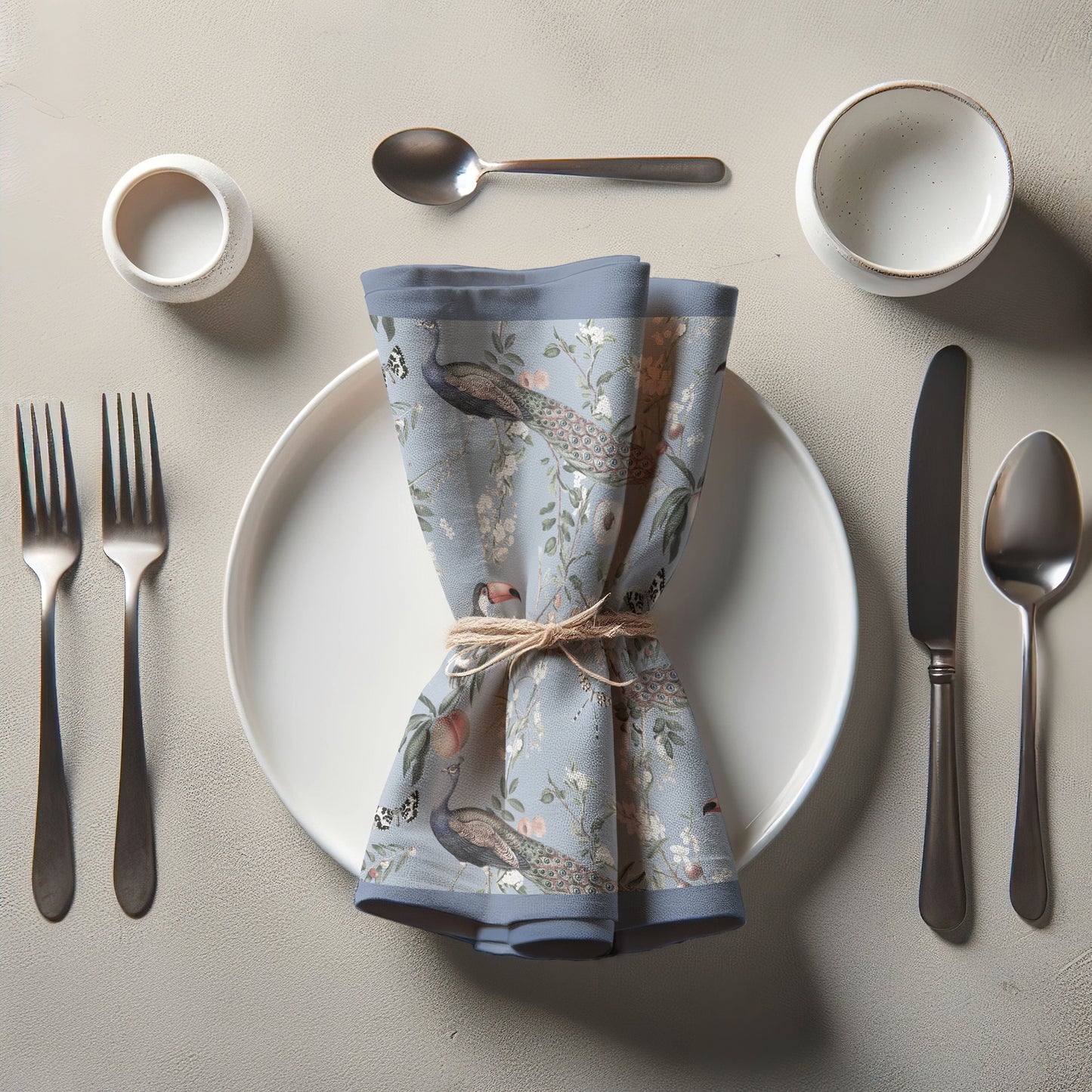 Napkin - Elysian in blue