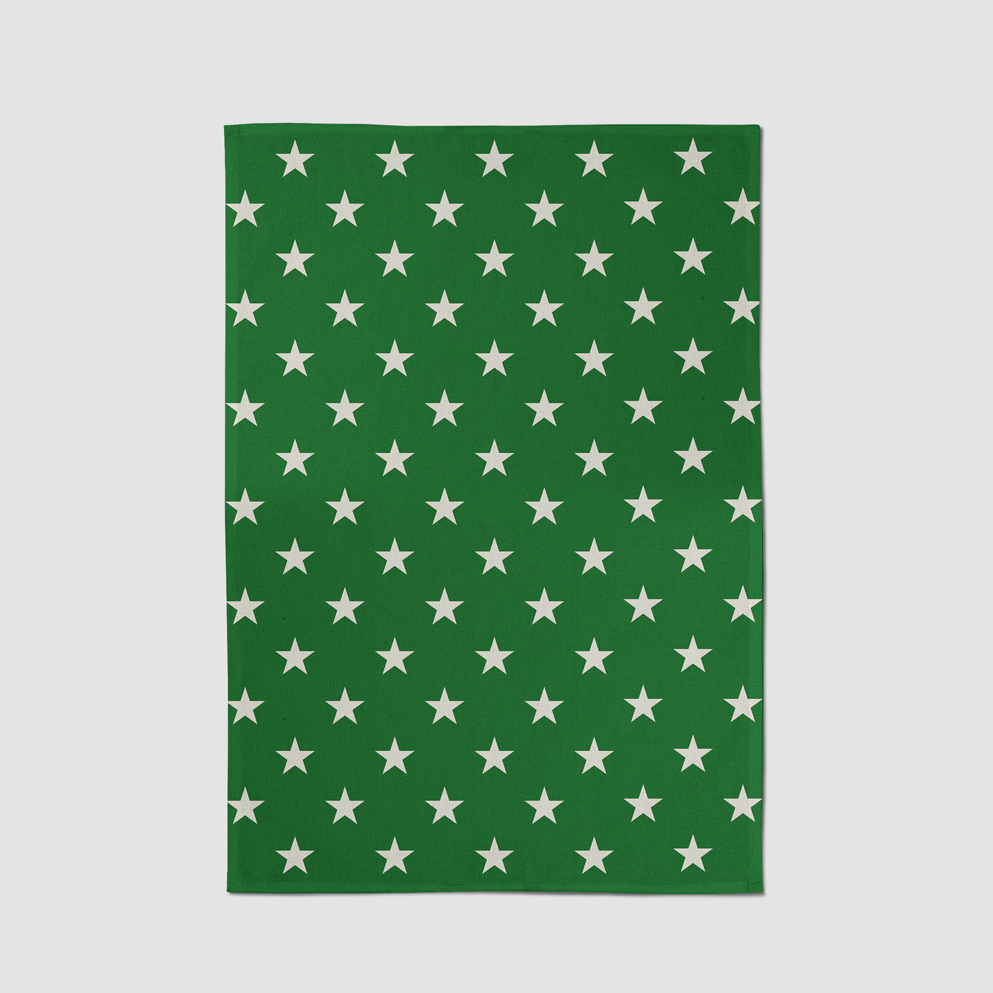 ONE Stars Tea Towel in Forest