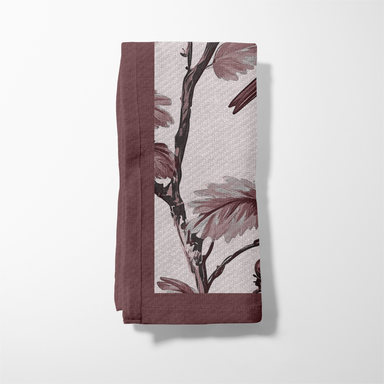 Antique Sparrow Napkin in Bark